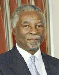 Thabo Mbeki Presidente del Sud Africa