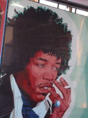 opere di Andrea Grandi - standista sul Tevere - photo by m.ba