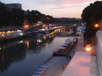 tramonto sul Tevere - photo by m.ba